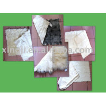 lamb fur plate kid/tibet/kalgan/tianjin lamb natural and dyed color